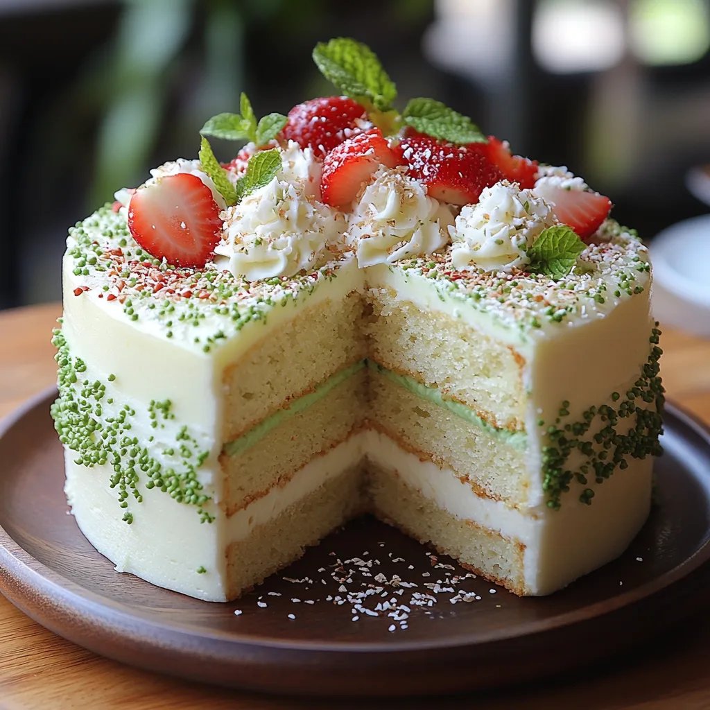 Pandan-Kokoskuchen: Ein Unglaubliches Ultimatives Rezept für 7 glückliche Portionen