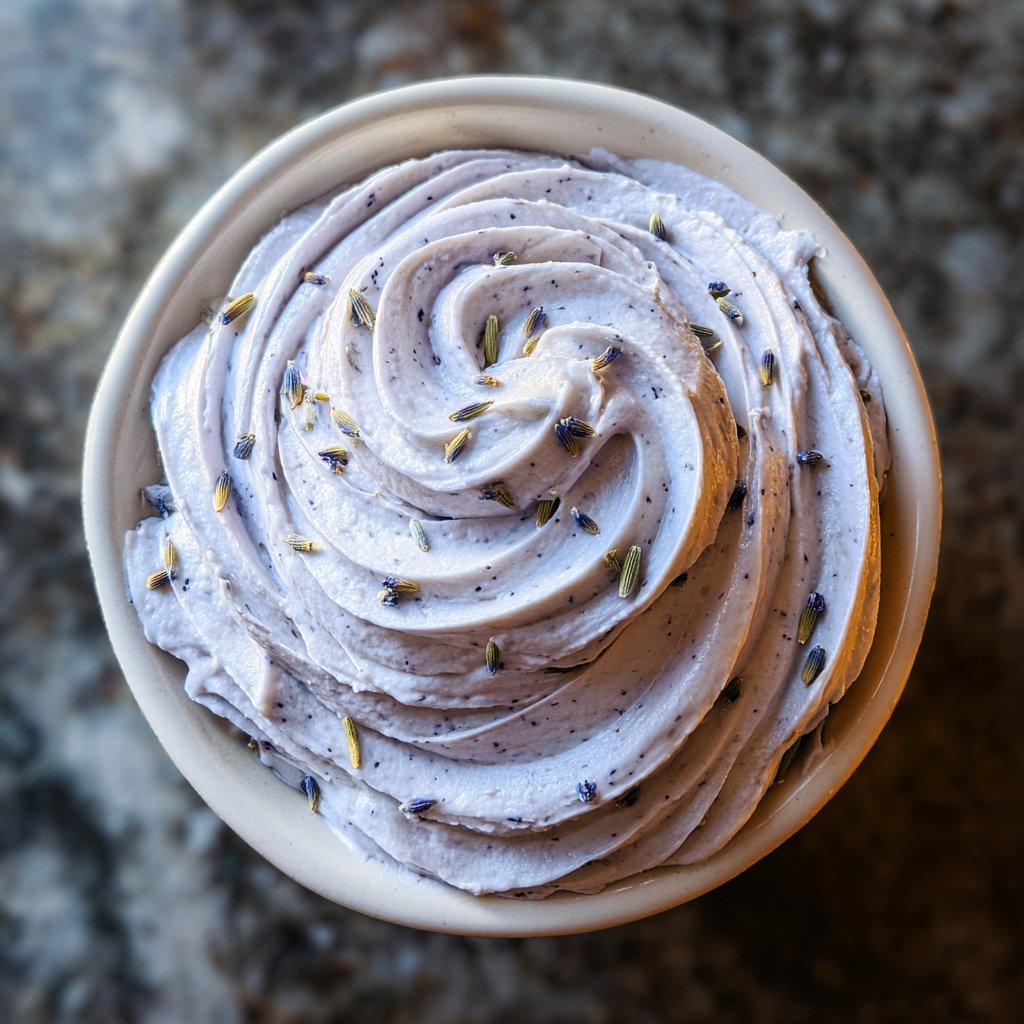 Lavendel-Honig-Buttercreme-Frosting