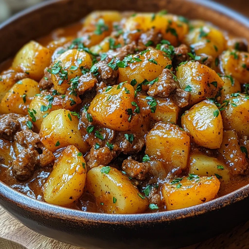 Käseiger Eintopf mit Rindfleisch und Kartoffeln: Ein Unglaubliches Ultimatives Rezept