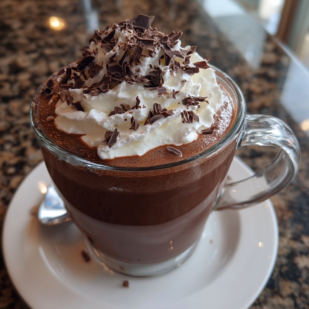 Heiße Schokolade in 10 Min.