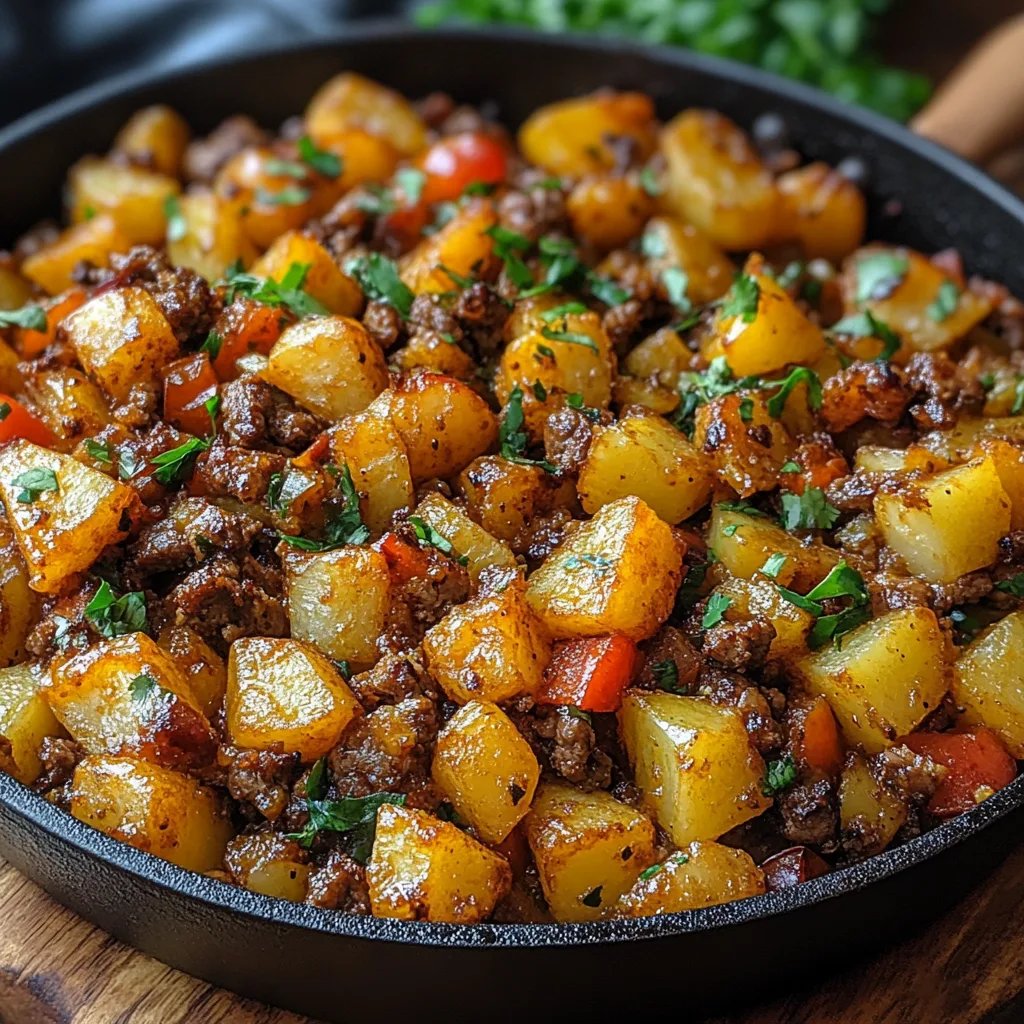 Mexikanische Hackfleisch-Pfanne mit Kartoffeln: Ein Unglaublich Ultimatives Rezept für 4 Personen