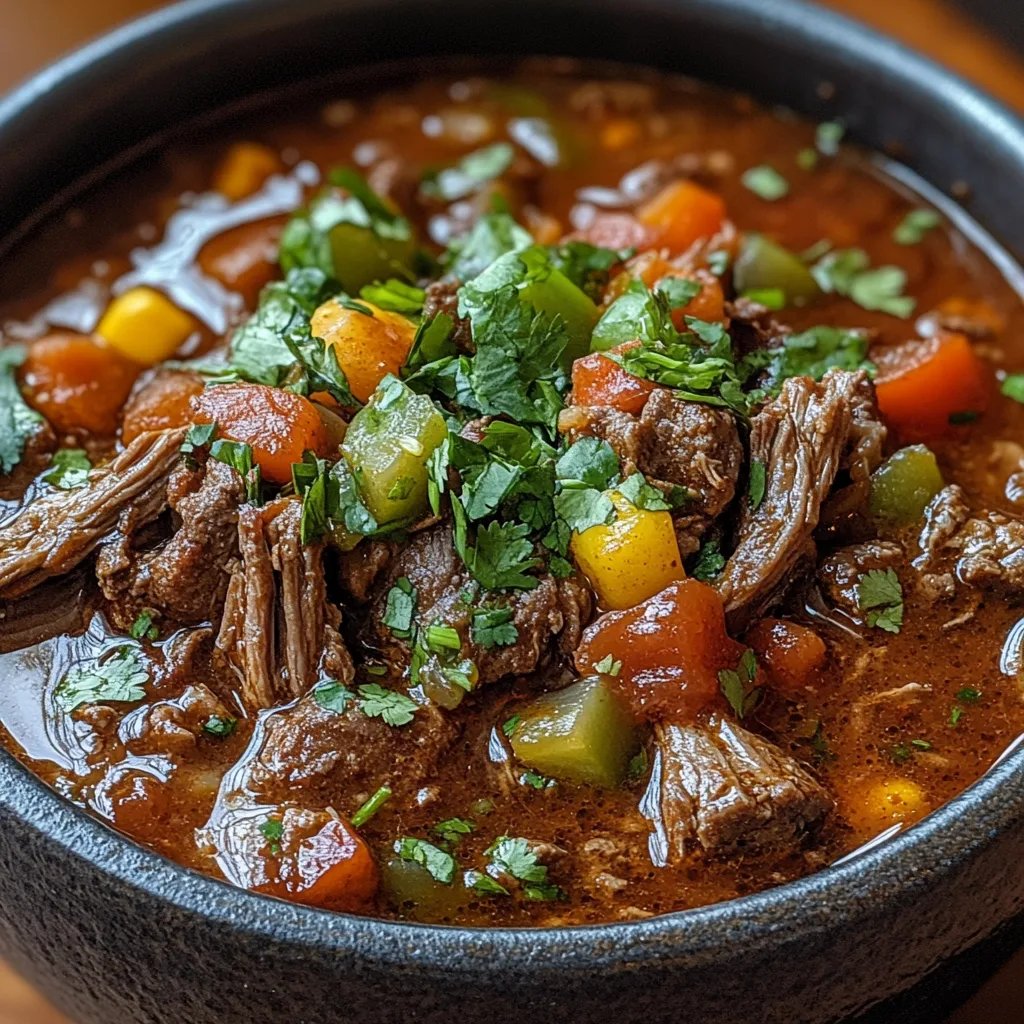 Crockpot-Mexikanisches Rindfleisch-Birria: Ein Unglaubliches Ultimatives Rezept für 6 Portionen