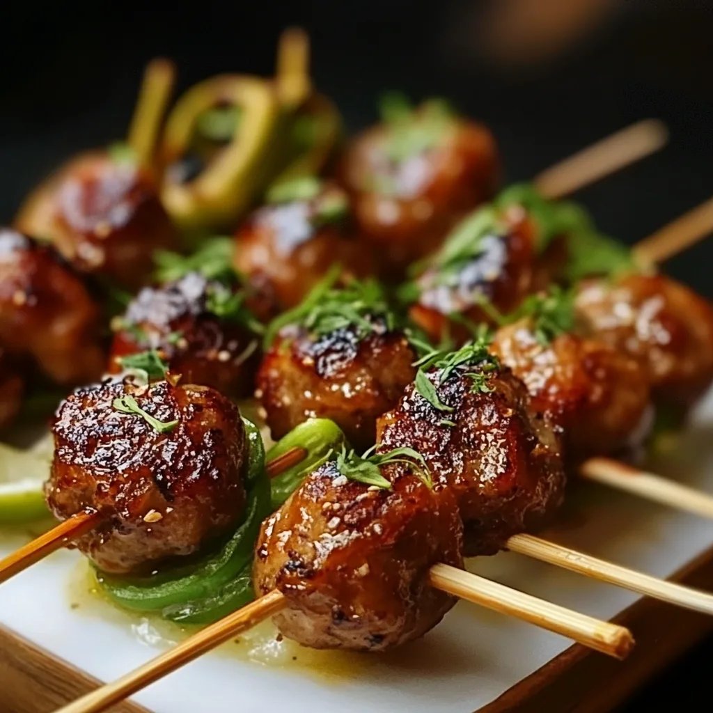 Mini-Frikadellen am Spieß: Ein Unglaubliches Ultimatives Rezept für 10 Personen