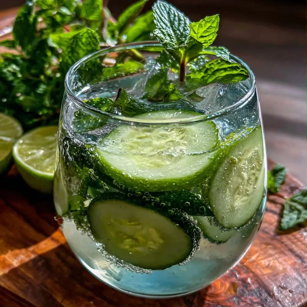 Gurke Limette Limonade