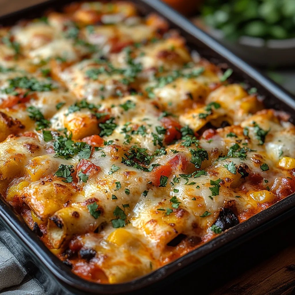 Super käsiger Enchilada-Auflauf zum Frühstück: Ein Unglaublich Ultimatives Rezept mit 5 Zutaten