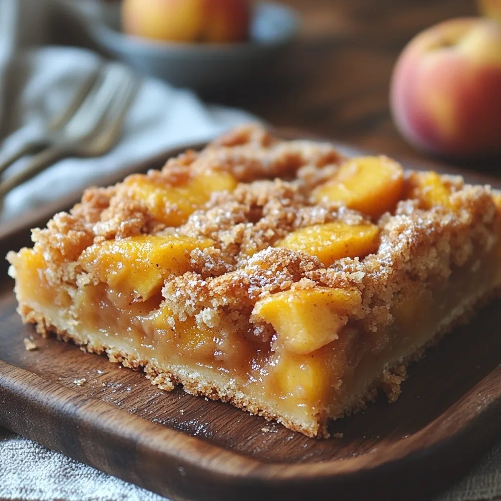 Pfirsich-und-Sahne-Crumble-Riegel: Ein Unglaubliches Ultimatives Rezept