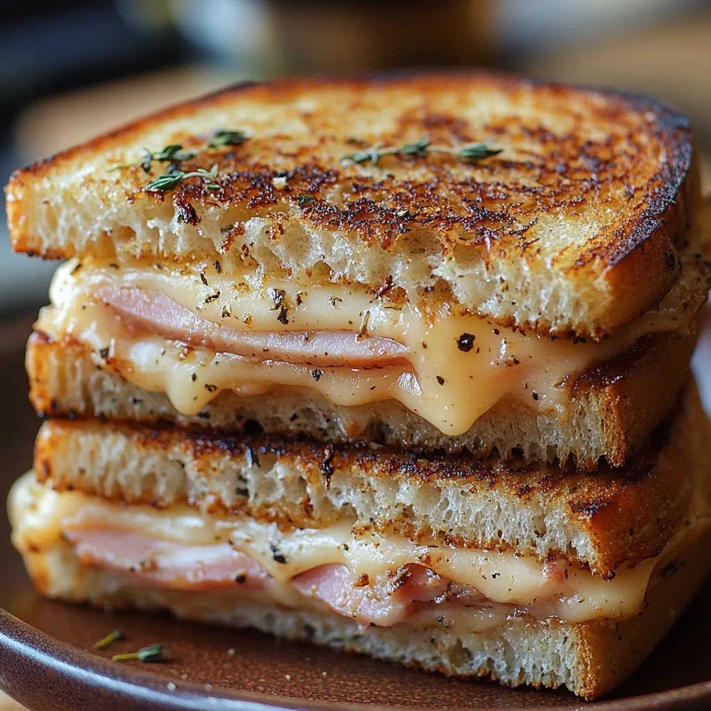 Heiße Schinken-Käse-Sandwiches: Ein Unglaubliches Ultimatives Rezept für 5 Genießer