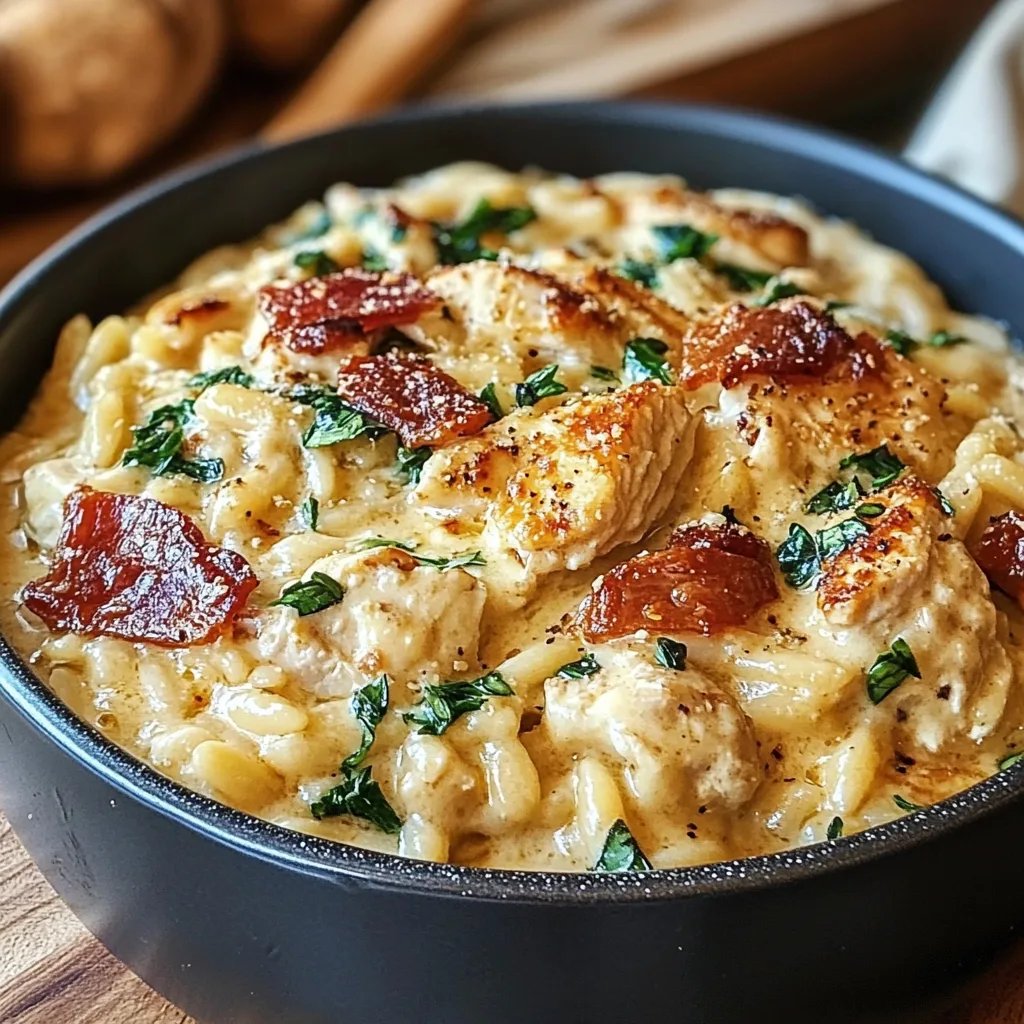 <p>Cremiges toskanisches Hähnchen-Orzo aus dem Slow Cooker: Ein Unglaubliches Ultimatives Rezept</p>