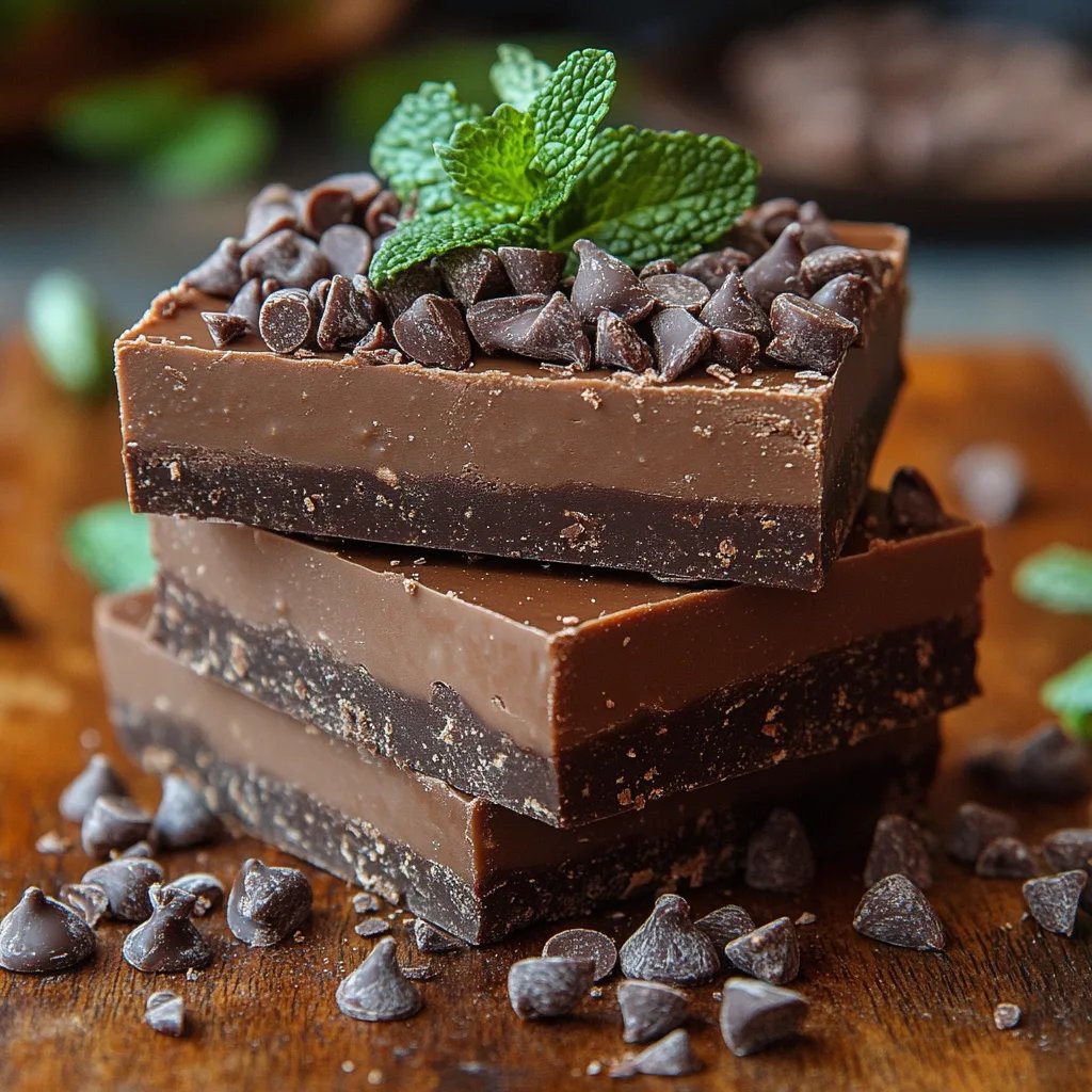 <p>Minz-Schokoladen-Fudge: Ein Unglaubliches Ultimatives Rezept für Schokoladenliebhaber</p>
