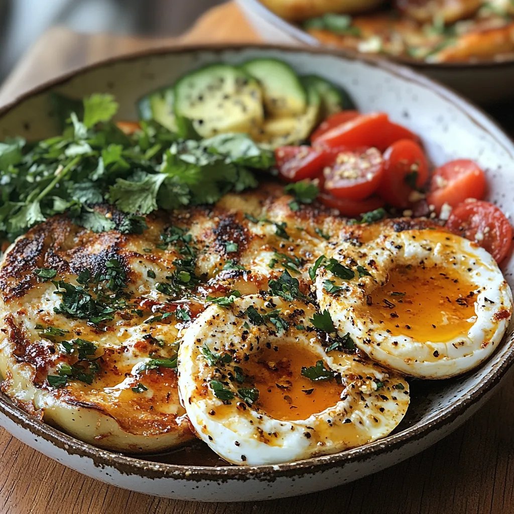 Türkische Eier mit Chili-Butter und geschlagenem Feta: Ein Unglaubliches Ultimatives Rezept