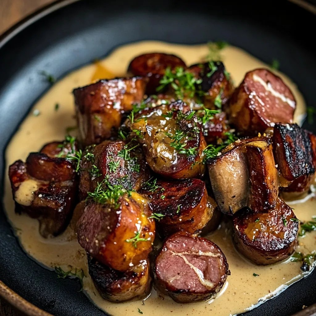 Hasselback-Kielbasa-Häppchen mit Senf: Ein Unglaublich Ultimatives Rezept für 10 Personen