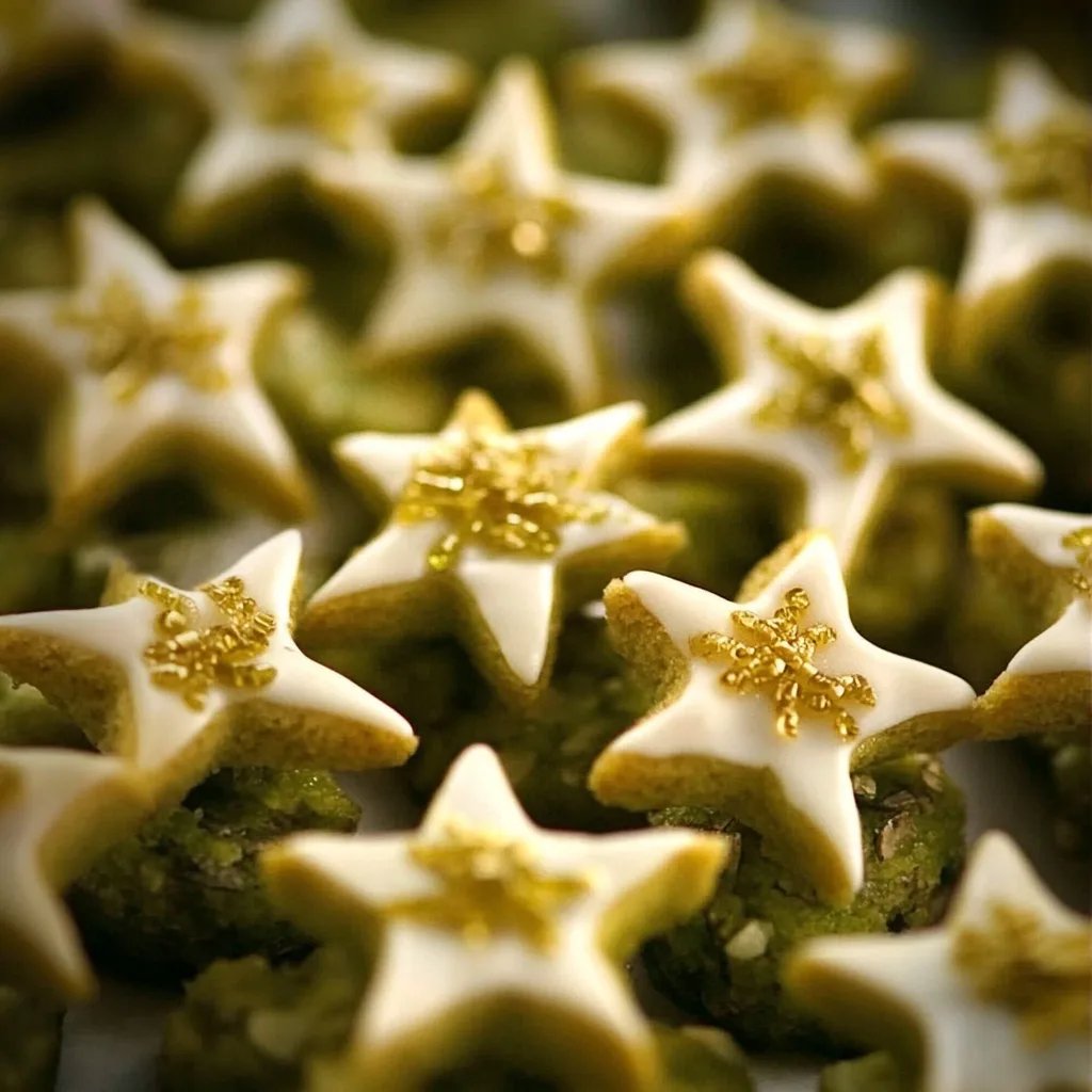 Pistazien Sterne