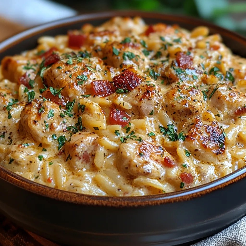 Cremiges toskanisches Hähnchen mit Orzo: Ein Unglaubliches Ultimatives Rezept