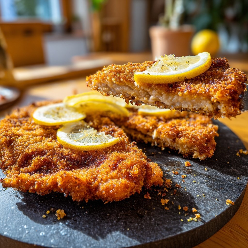 Crispy Perfection German Schnitzel