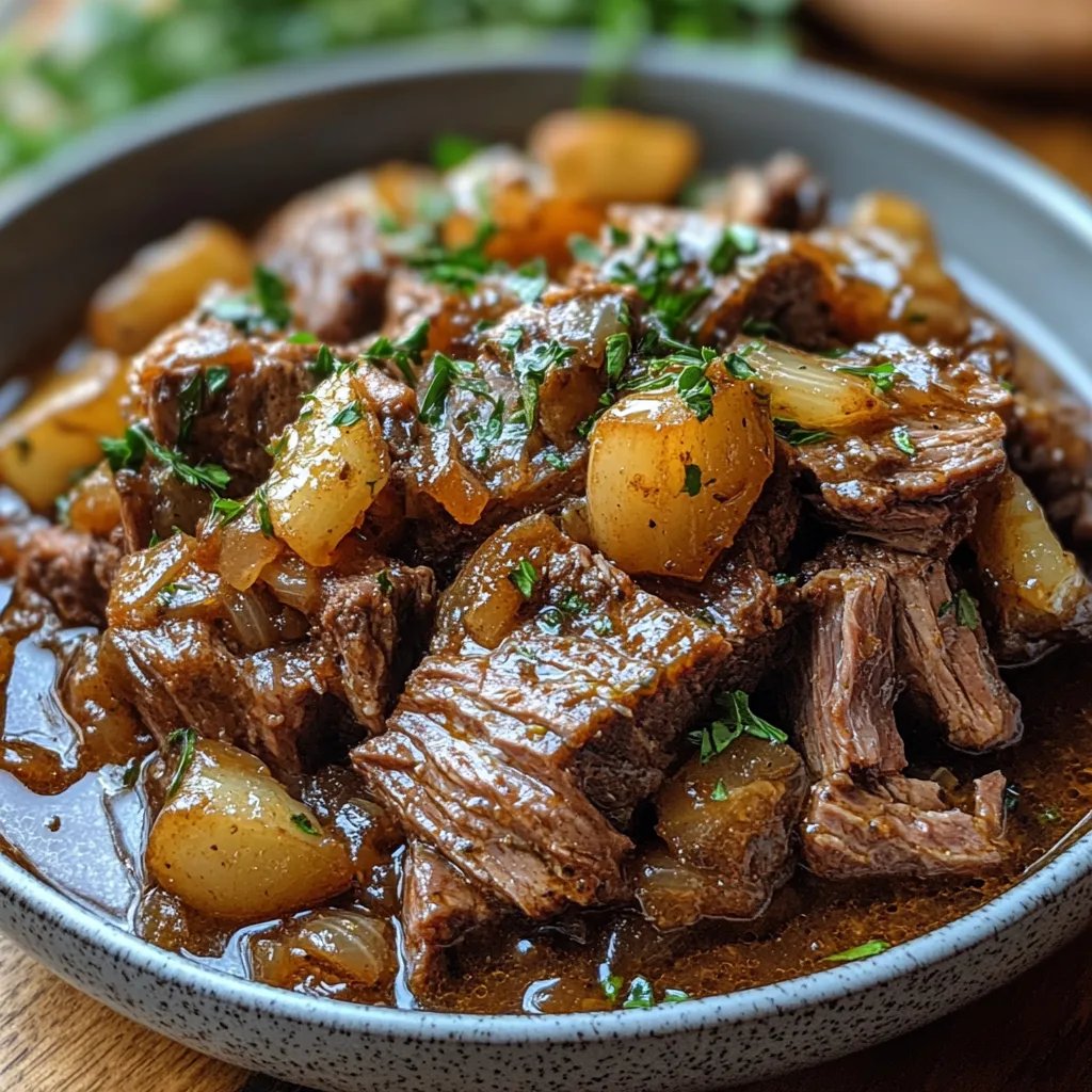 Französischer Zwiebel-Schmorbraten: Ein Unglaubliches Ultimatives Rezept für 5 Sterne
