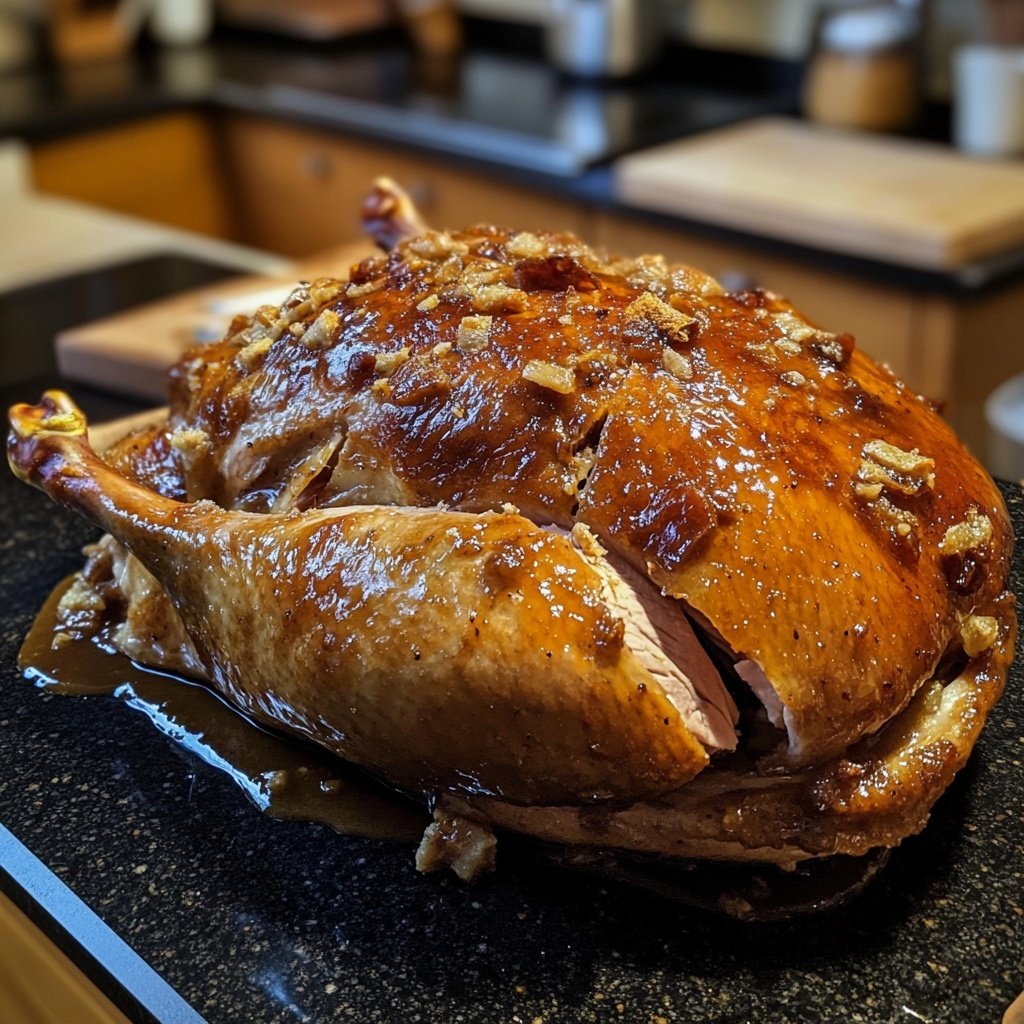 Festliche Gans mit Rotkohl