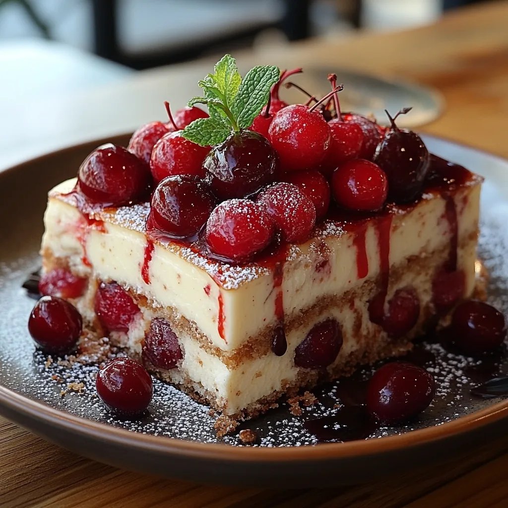 Kirsch-Amaretto-Tiramisu: Ein Unglaubliches Ultimatives Rezept mit 5 Schichten