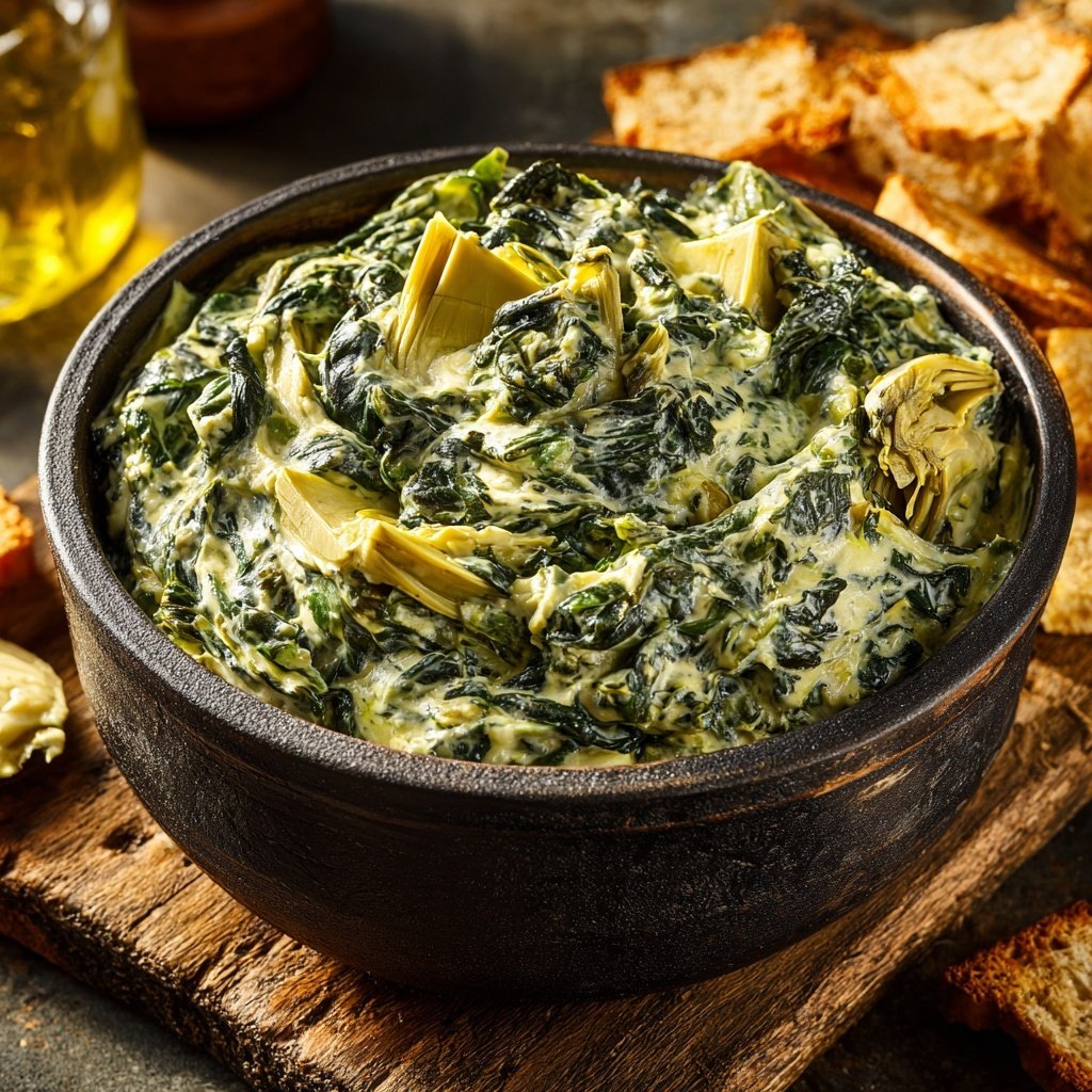 Spinat Artischocken Dip