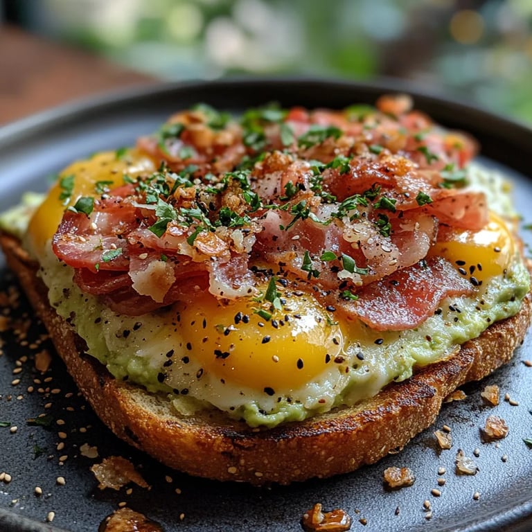 Hash Brown Avocado Toast mit Prosciutto: Ein Unglaubliches Ultimatives Rezept für 4 Personen